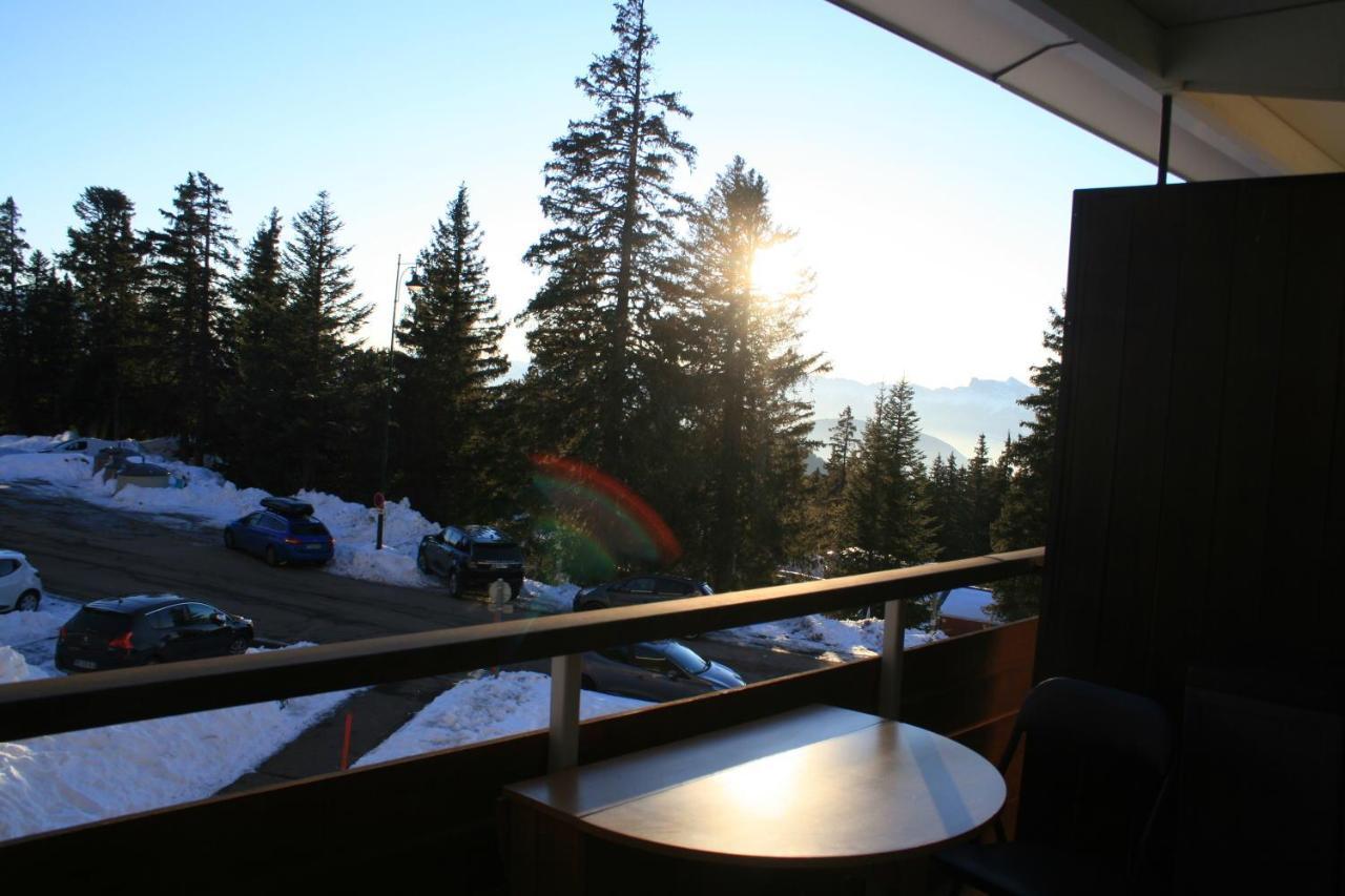 Le Flocon-Studio Cabine-Balcon 4-6 Pers A 100M Des Pistes Chamrousse Kültér fotó