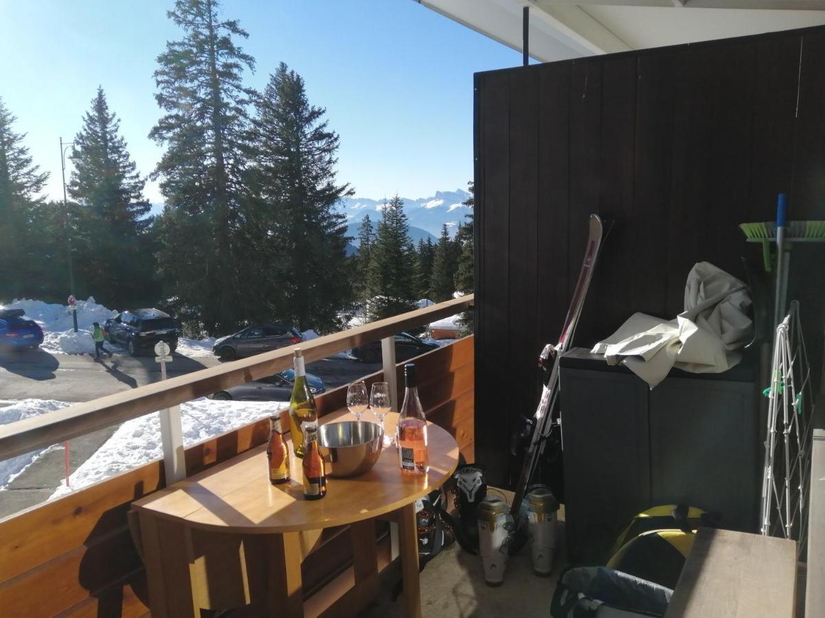 Le Flocon-Studio Cabine-Balcon 4-6 Pers A 100M Des Pistes Chamrousse Kültér fotó